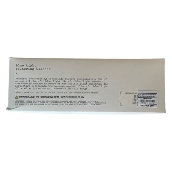 a new day - Women's Tortoise Retro Square Blue Light Filtering Glasses - NIB - Picture 8 of 8